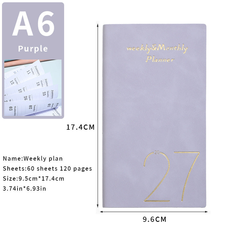 2027 Pocket Daily Planner (A6, English)