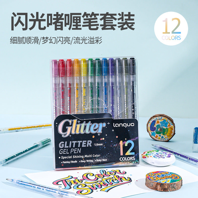 Dreamy Glitter Gel Pens Set