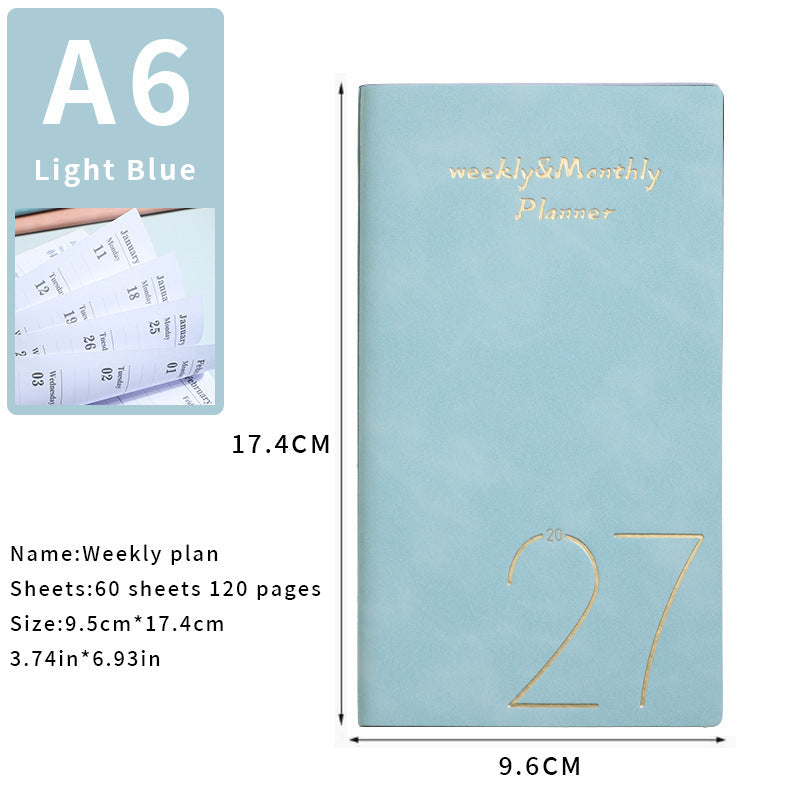 2027 Pocket Daily Planner (A6, English)