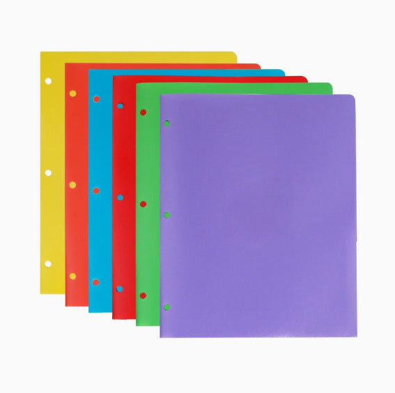Loose-Leaf Binder Folder with Refill Pages