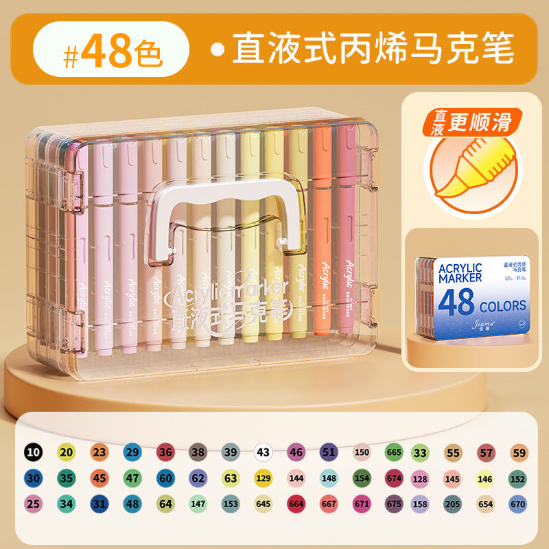 Direct-Liquid Acrylic Paint Marker Set
