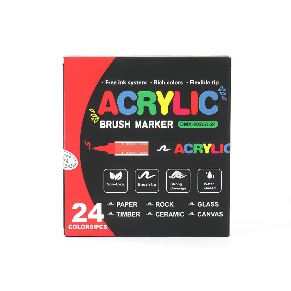Direct-Liquid Acrylic Marker Mega Set (12–168 Colors)