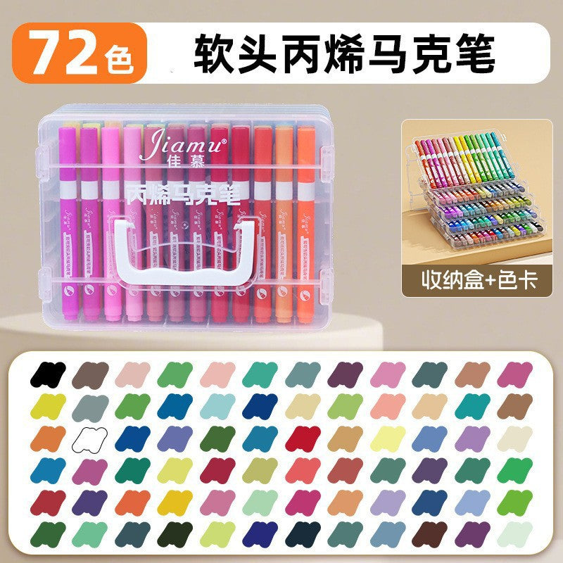 Washable Acrylic Paint Markers (Kid-Safe)