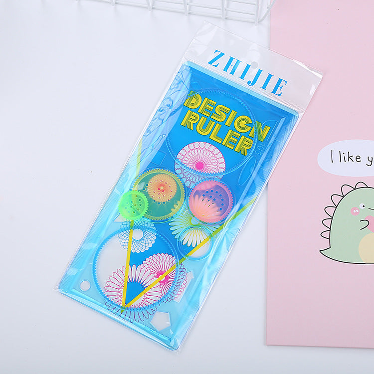Ruler & Spirograph Stationery Collection