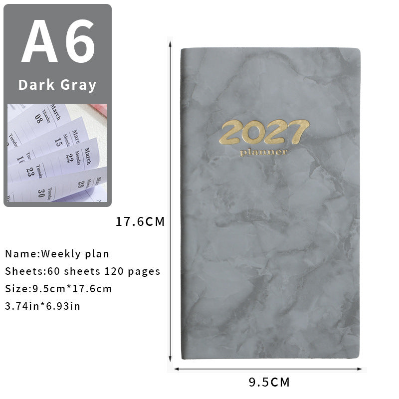 2027 Pocket Daily Planner (A6, English)