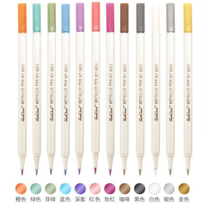 Pearlescent Metallic Paint Pens