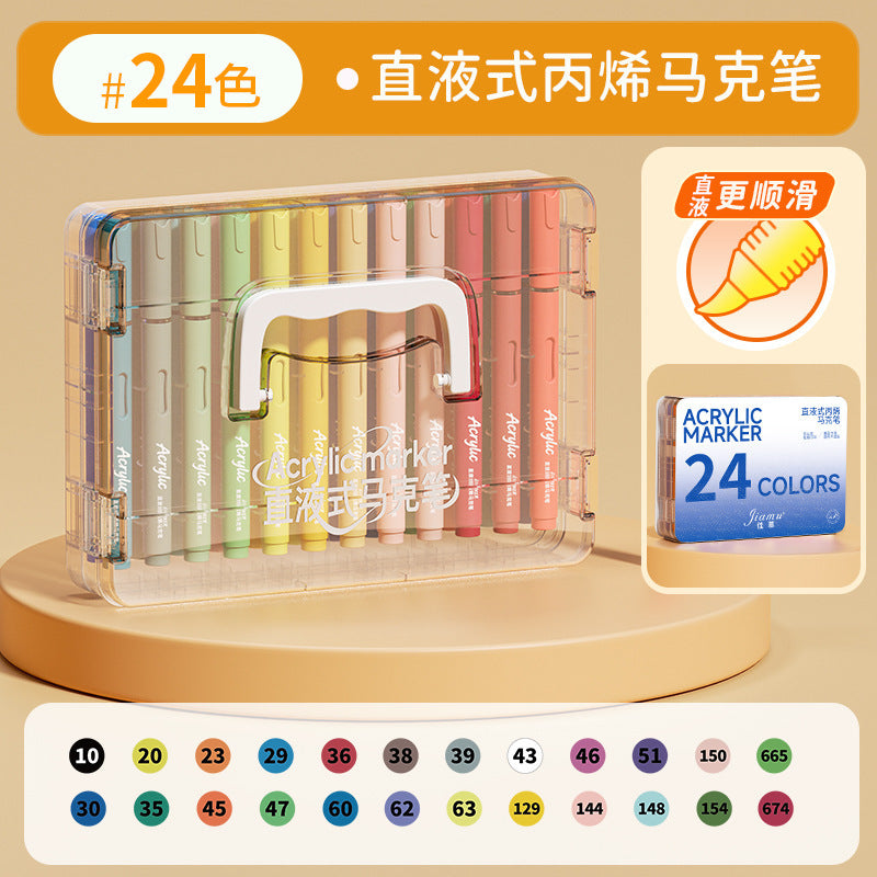 Direct-Liquid Acrylic Paint Marker Set