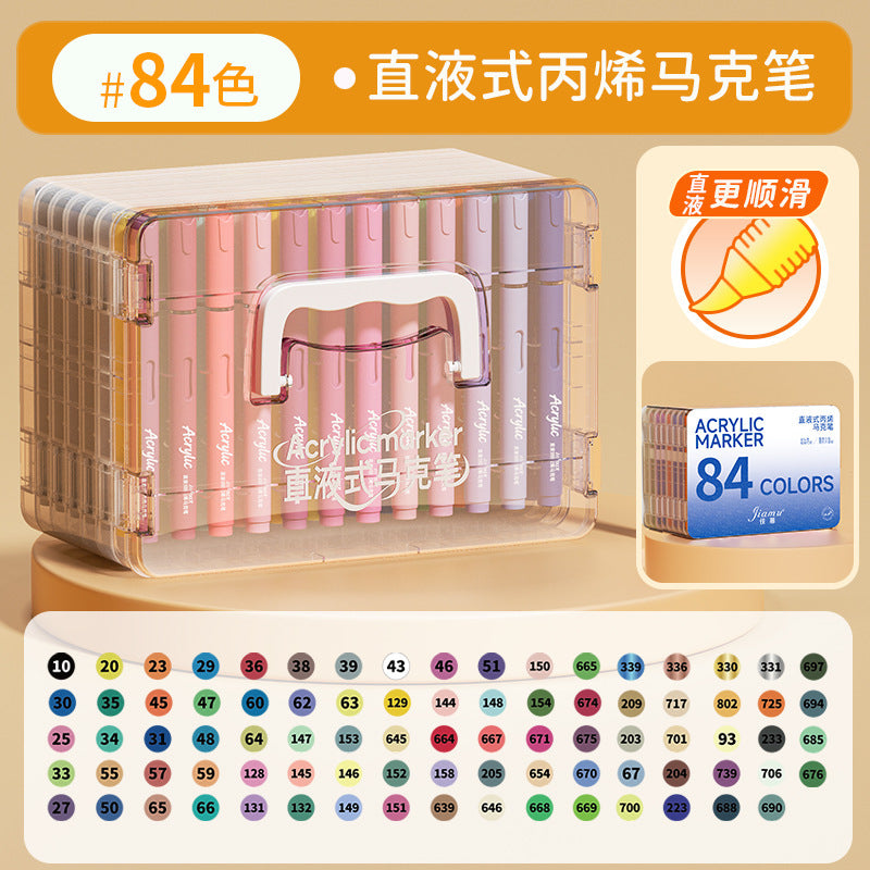 Direct-Liquid Acrylic Paint Marker Set