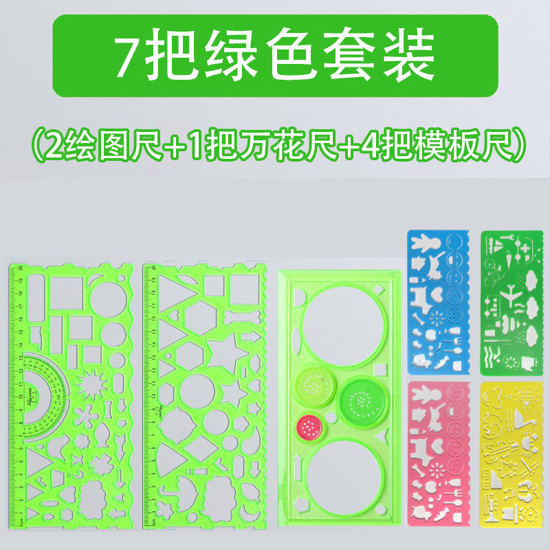 Ruler & Spirograph Stationery Collection