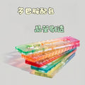 Gradient Palm Ruler Set (5 Translucent Colors)