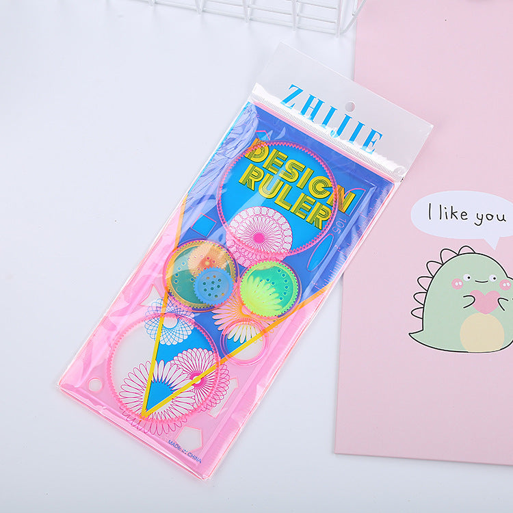 Ruler & Spirograph Stationery Collection