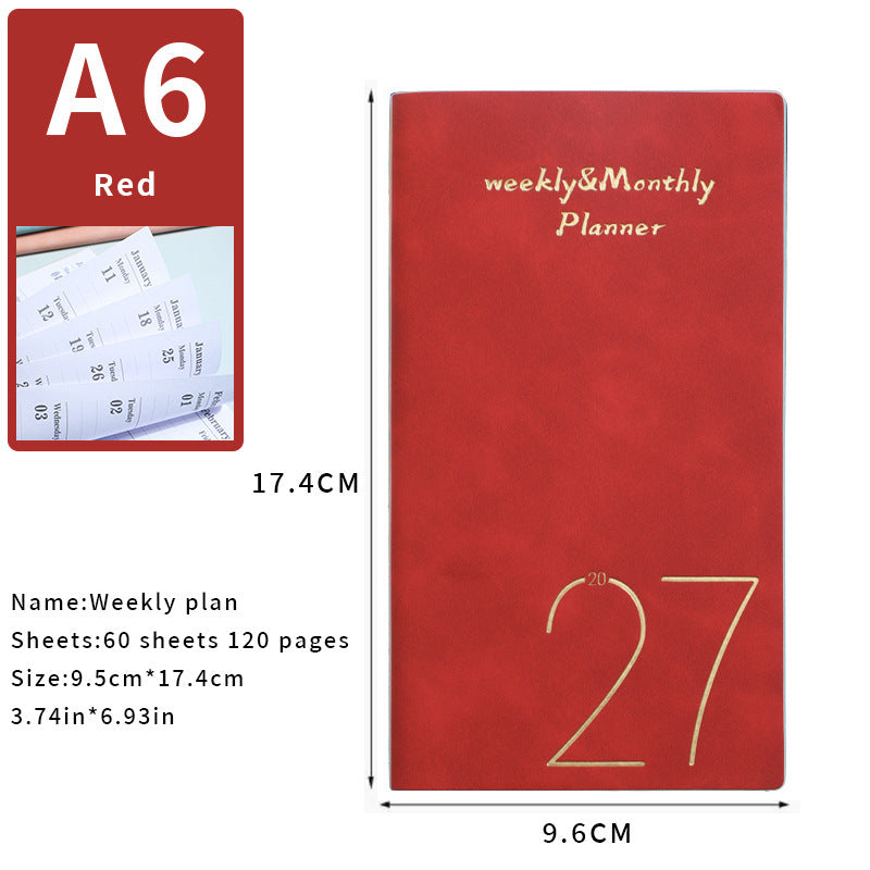 2027 Pocket Daily Planner (A6, English)