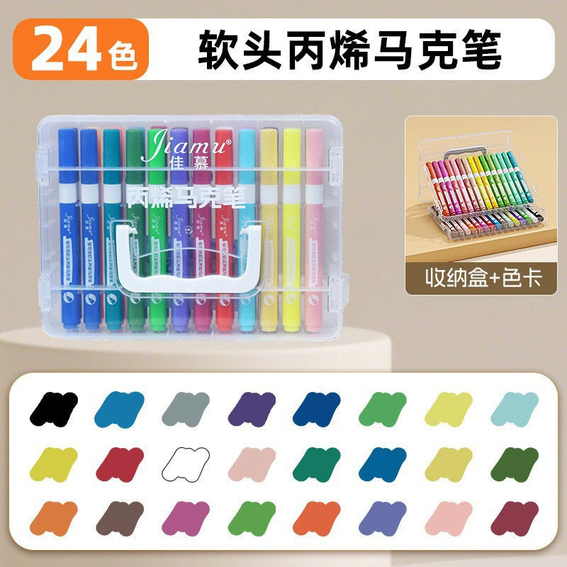 Washable Acrylic Paint Markers (Kid-Safe)