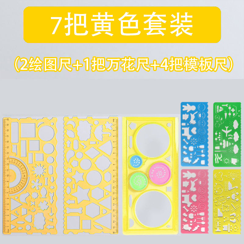 Ruler & Spirograph Stationery Collection