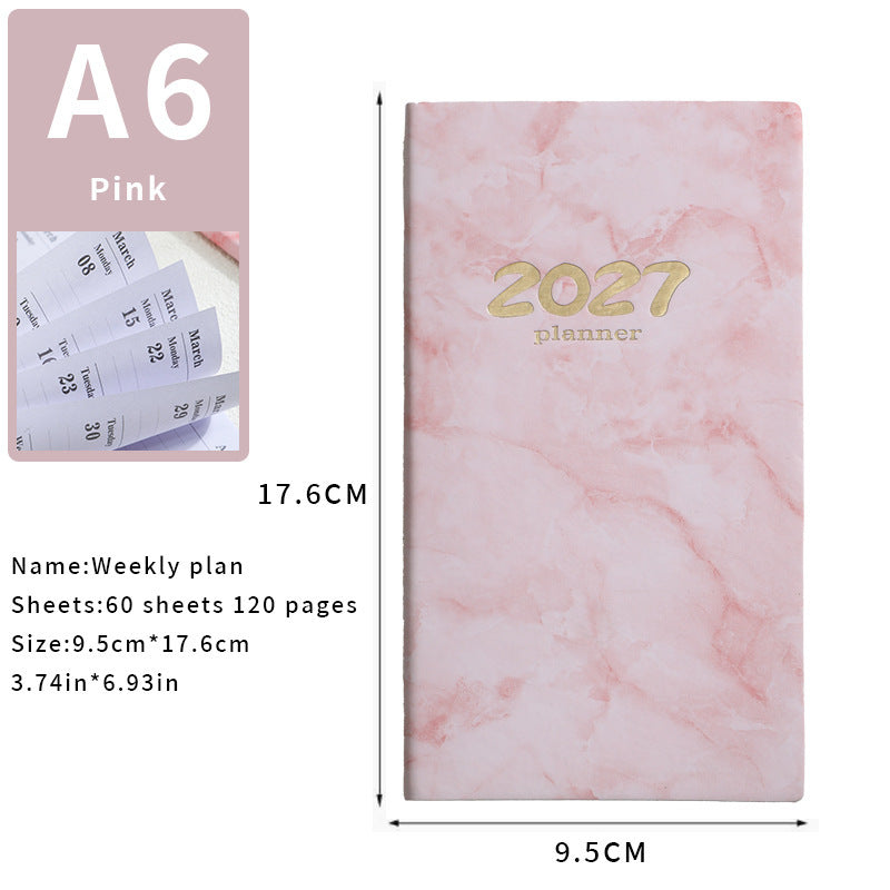 2027 Pocket Daily Planner (A6, English)