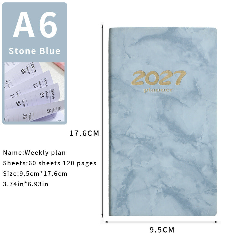 2027 Pocket Daily Planner (A6, English)