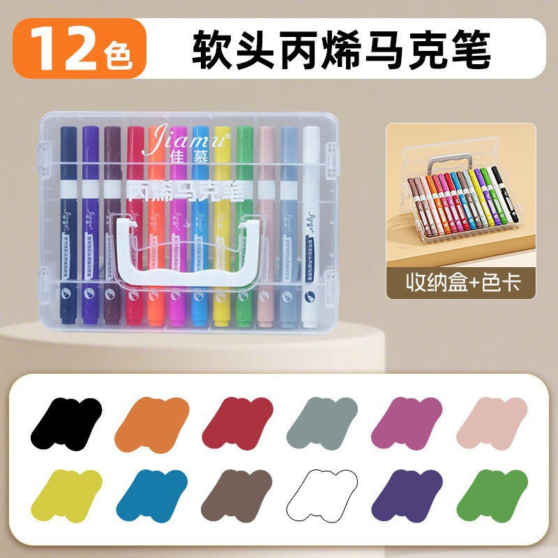 Washable Acrylic Paint Markers (Kid-Safe)