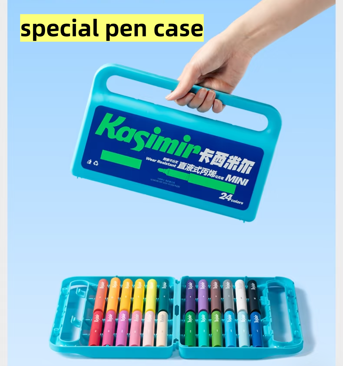 Kasimir MINI Direct Liquid Acrylic Marker Pen, washable, non-toxic, drawing pen,  watercolor pen