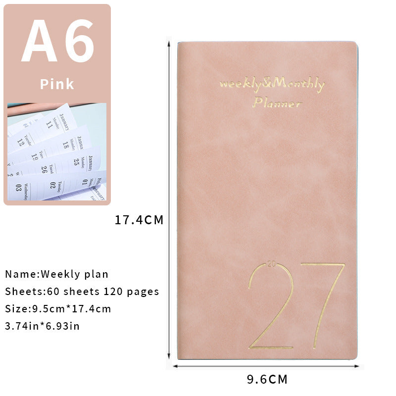 2027 Pocket Daily Planner (A6, English)