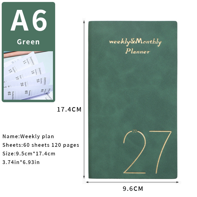 2027 Pocket Daily Planner (A6, English)