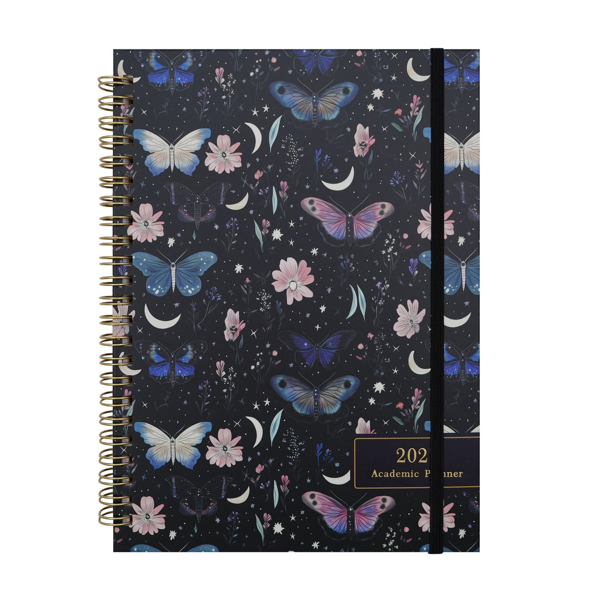 2027 A5 Spiral Weekly Planner — Butterflies & Blooms