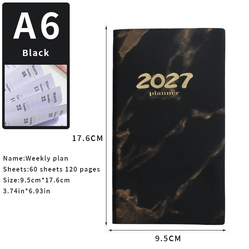 2027 Pocket Daily Planner (A6, English)