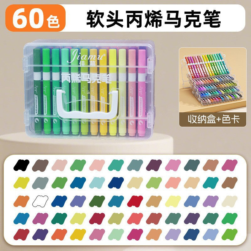 Washable Acrylic Paint Markers (Kid-Safe)