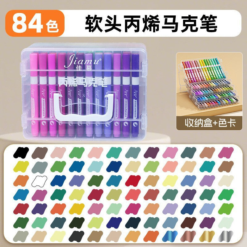 Washable Acrylic Paint Markers (Kid-Safe)